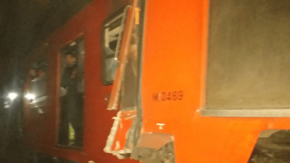 Chocan Trenes En Metro De Cdmx Hay Un Muerto Y Heridos Contraportada