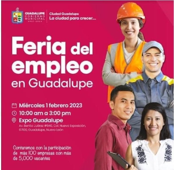 Organiza municipio de Guadalupe feria del empleo – Contraportada