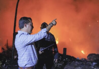 Reportan controlado mega incendio en García