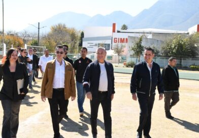 Inicia Fábrica de Escuelas construcción de cancha deportiva en Guadalupe