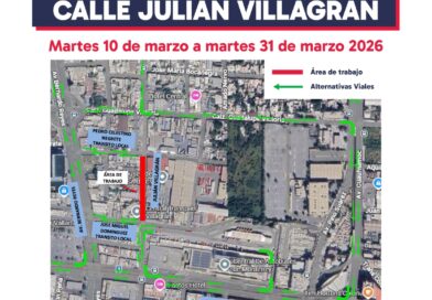 Implementarán circulación de doble sentido en un tramo de Villagrán