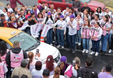 Conmemora García día de la mujer con arranque de 50 taxis seguros para ellas, tres unidades de seguridad “aurora” y macro brigada de servicios