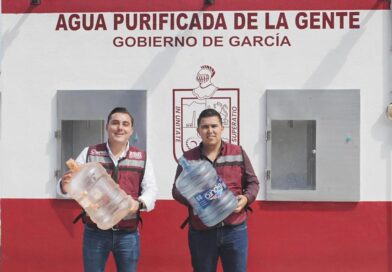 Encabeza Manuel Guerra Cavazos instalación de segundo punto de agua purificada gratuita en Real de Capellanía