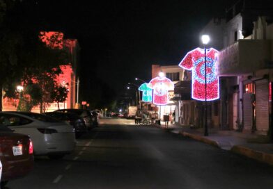 Ilumina Guadalupe calles con playeras mundialistas