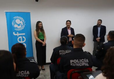 Capacita UNICEF a policías y personal del Guadalupe rumbo al Mundial 2026